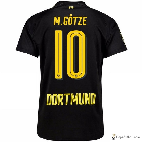 Camiseta Borussia Dortmund Replica Segunda Ropa M.Gotze 2017/18